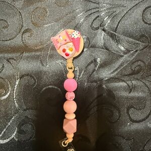 Sweet Treats Kids Charm Bracelet in Pink and Cream